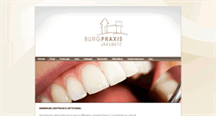 Desktop Screenshot of burg-praxis.de